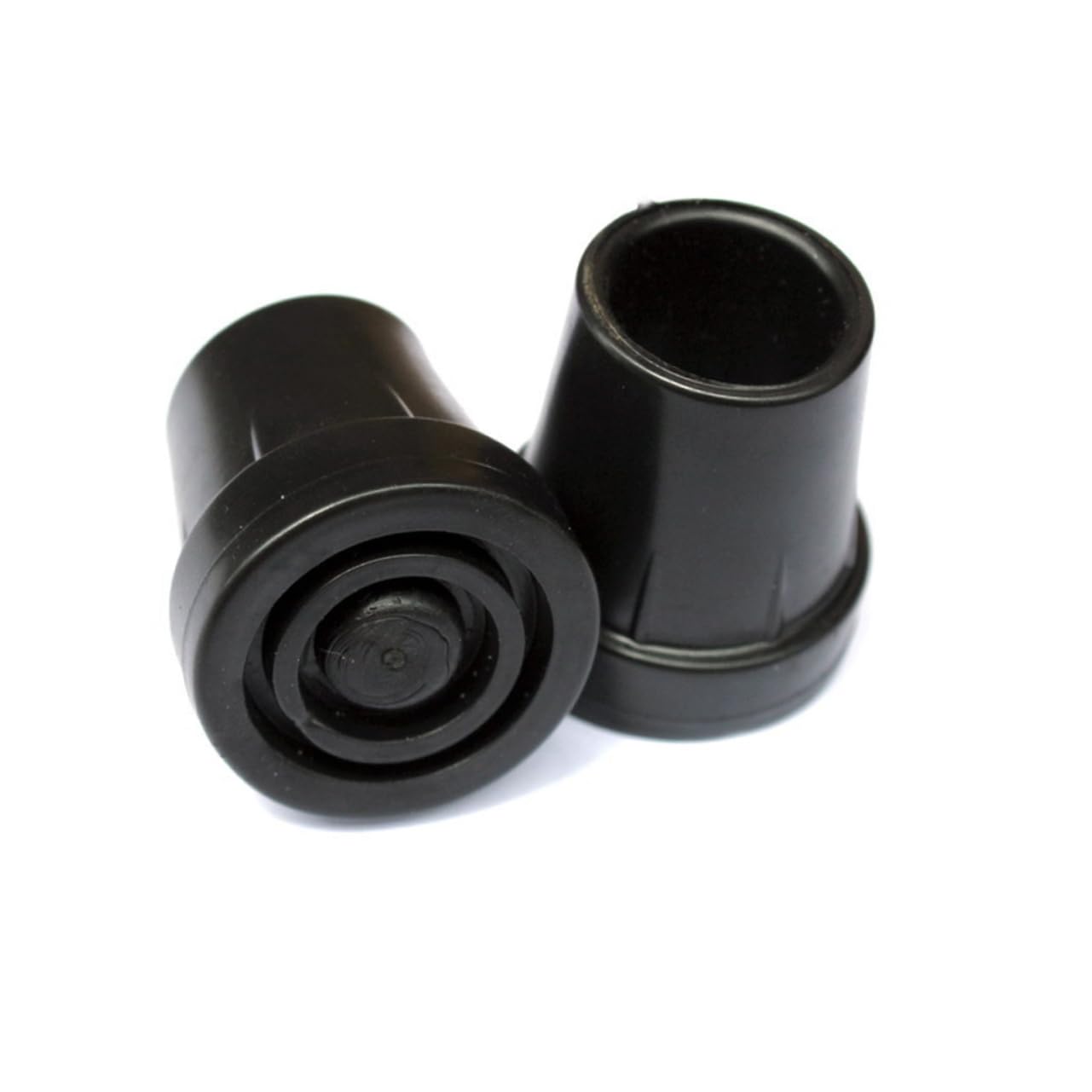 Housoutil 6 Pack Leg Tips Walking Stick Tips for Elderly Anti-Slip Light Duty for Canes Crutches Sticks Safe Comfortable