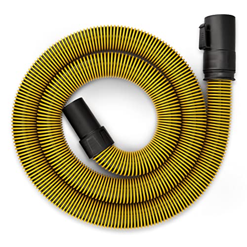 DeWalt DXVA19-2500 Ultra Durable Vacuum Hose Shop Vacuum Accessories 1-7/8 Yellow