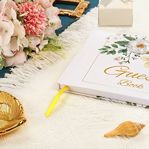 Livre d'or de mariage robuste à couverture rigide pour conserver chaque vœu