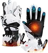 Amazon | HIKENTURE スキーグローブ【3Mシンサレート・2倍保温】防寒