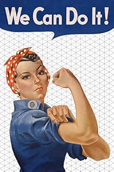 Paperback We Can Do It: Rosie the Riveter - Isometric Graph Paper Notebook - 100 6 X 9 Isometric Graph Pages Book