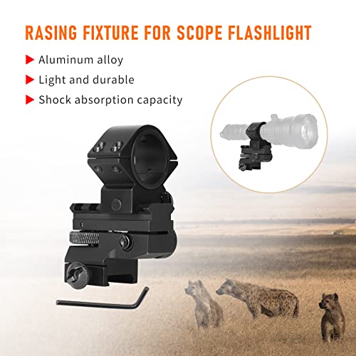 Image of AS004 Windage and Elevation Adjustable Scope Mount for Flashlight