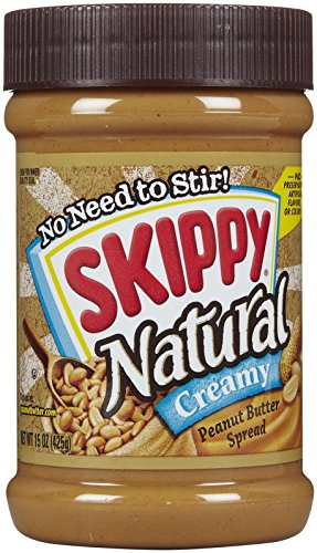 Image of Skippy Natural Peanut Butter - Creamy - 15 oz