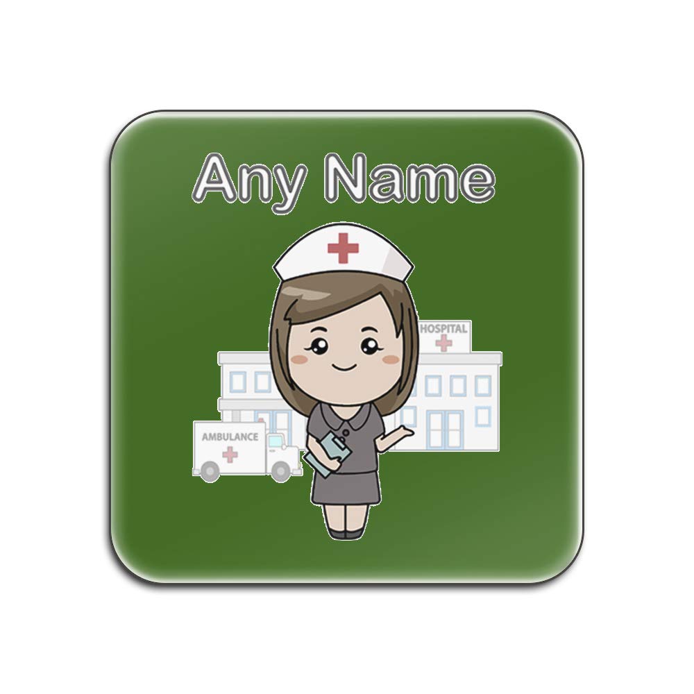 Sous-verres personnalisés contre les taches de café au cabinet de médecin et ambulance