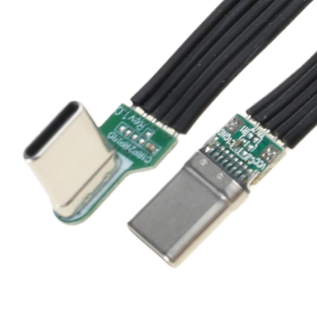 Miękki silikonowy przewód USB C do C do kamer monitorujących transfer danych 480 Mb/s