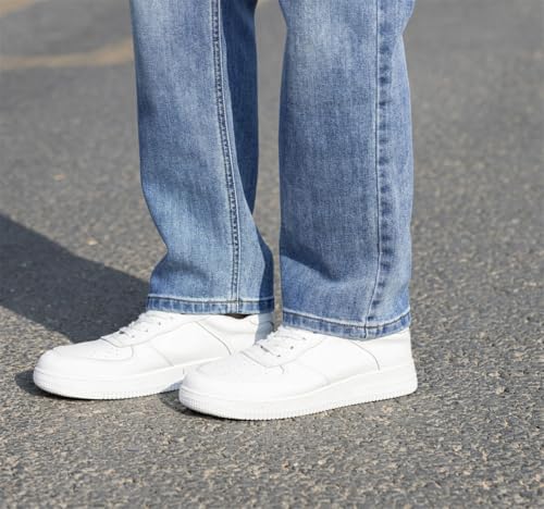 Men Relaxed Fit Stretch Denim Pants Breathable Cotton Blend Straight Leg Daily Jeans3