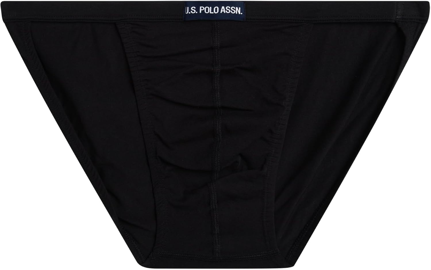 U.S. Polo Assn. Mens Bikini Underwear - 6 Pack Cotton Blend String Classic Stretch Mens Brief with Contour Pouch - Image 5