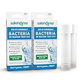 Safe Home® DIY Bacteria in Water Test Kit – Results as Fast as 6 Hours – Detects 50 Different Species of Coliform Bacteria – EPA Lab Certified – Made in the USA – (2 Pack)