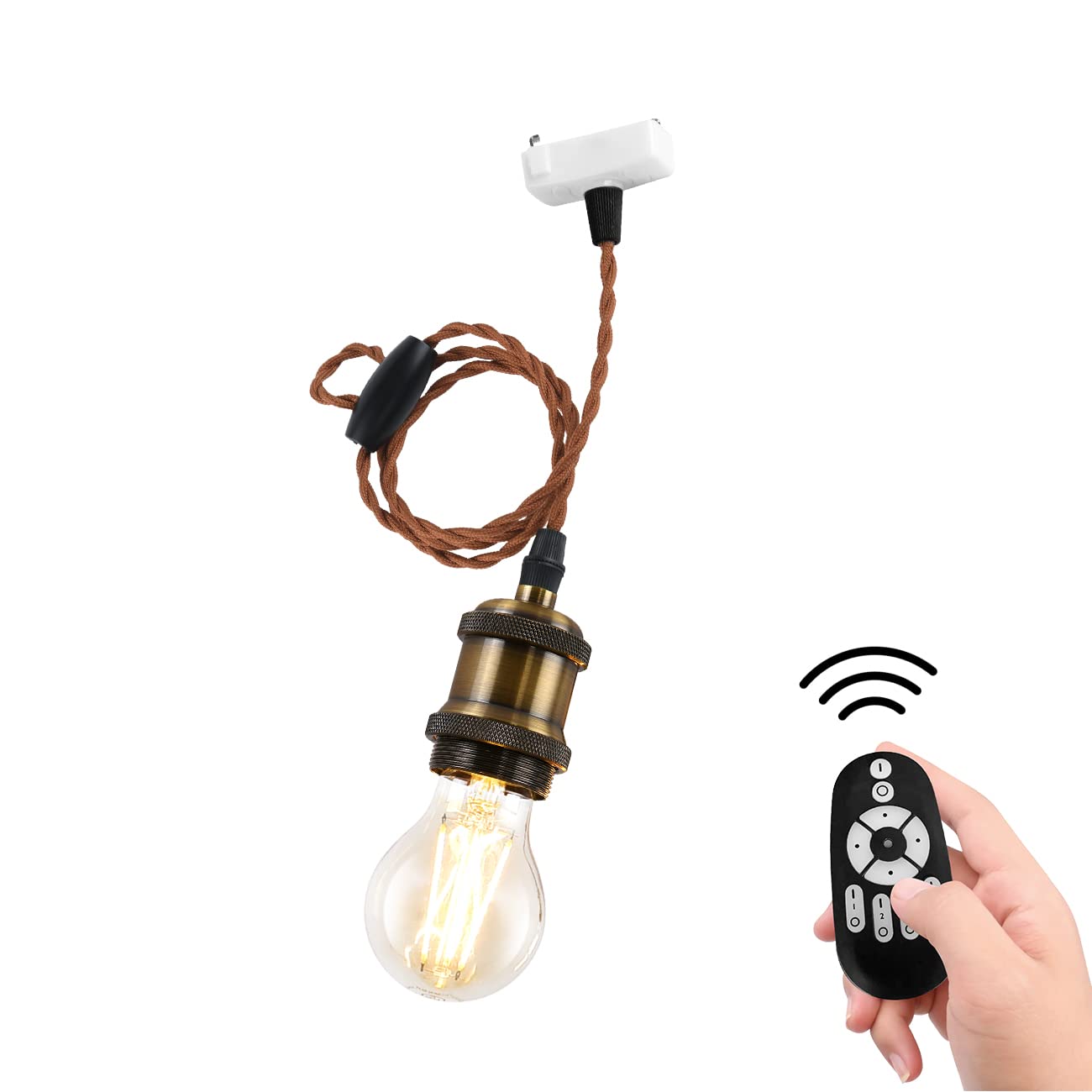 お得在庫 ペンダントライト E26口金 LED フィラメント電球付き 装飾