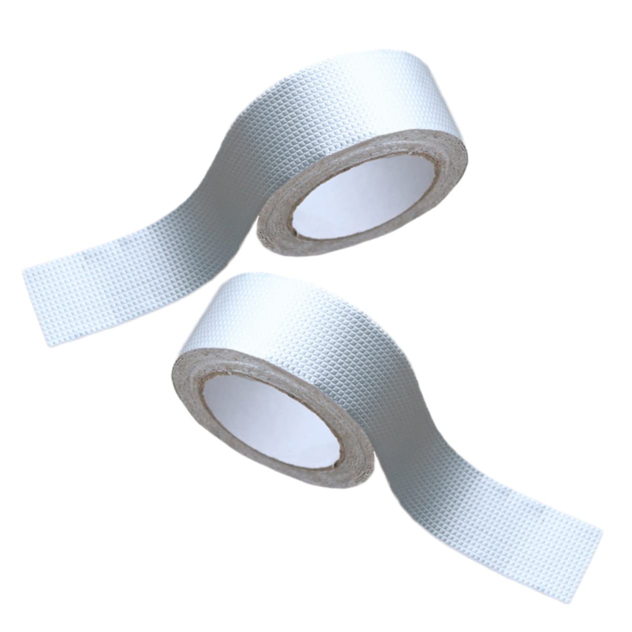 Cinta de Butilo de Aluminio para Reparar Fugas en Techos, Sellado Resistente al Agua, 2 Piezas, Plata, para Mantenimiento