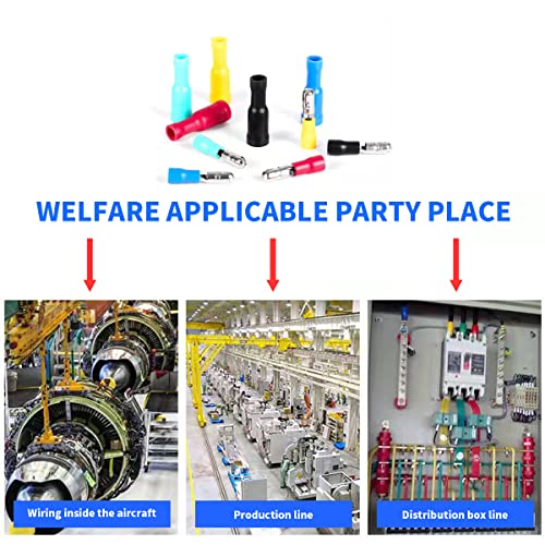100 capicorda 0,5 - 1,5 mm², connettore rotondo
