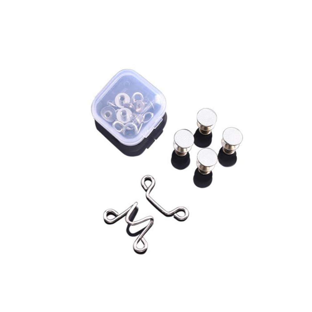 Rallonge de bouton pour pantalon REYG - Lot de 2 crochets ajustables pour jeans