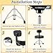 Sintuff Drum Throne with Backrest, 4