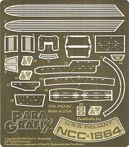 Paragrafix Reliant Photoetch Set - 1/1000 Scale (PGX187)