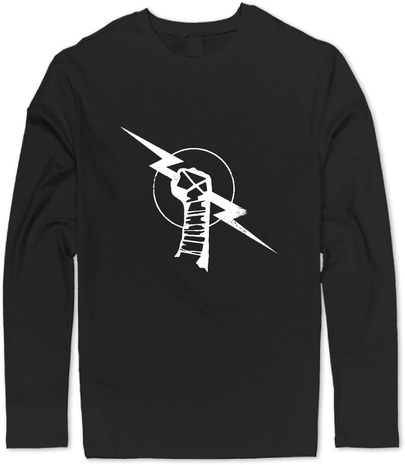 Cm Punk New Style O-Neck Long Sleeve Shirts Man Basic