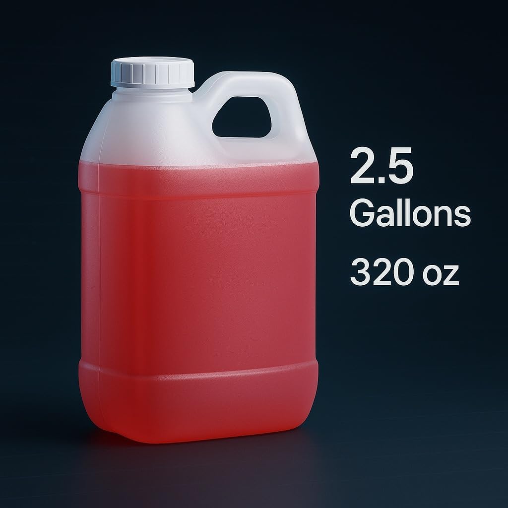 Commercial 2.5 Gallon (320 oz) Liquid Dishwashing Machine Detergent – Pallet of 24 Containers – Concentrated Formula for Spotless Dishes in Restaurants, Cafeterias & Kitchens