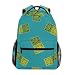 TIZORAX Basketball Strategie Board Flach Icon Rucksack Schulranzen Segeltuch Wandern Reise Rucksack