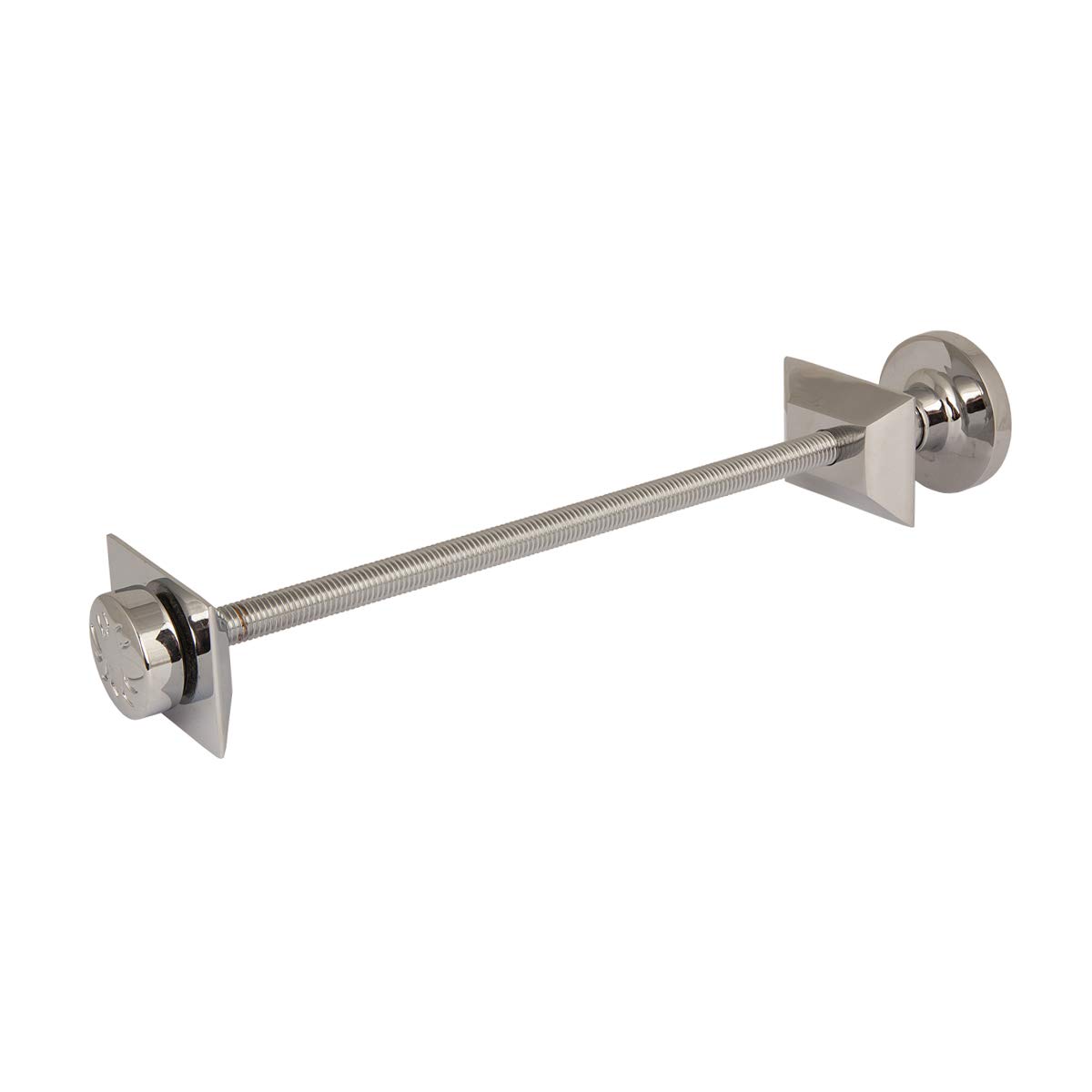 Foundry Chrome Castrads Whitworth Radiator Wall Stay,