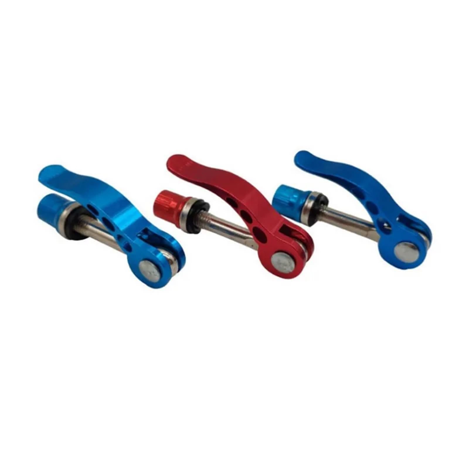 Vite a sgancio rapido per morsetto sedile 5 Pezzi Mountain Bike Tool MTB Bicicletta Tubo Sella Morsetto Vite Leva Di Sgancio Rapido Ciclismo Bici Da Strada Universale(5pcs Gold)