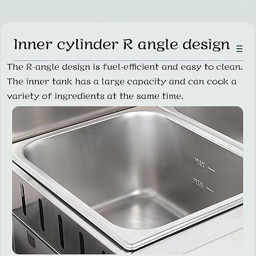 Friteuse à gaz inox double cuve pour les restaurants et cuisines - 6