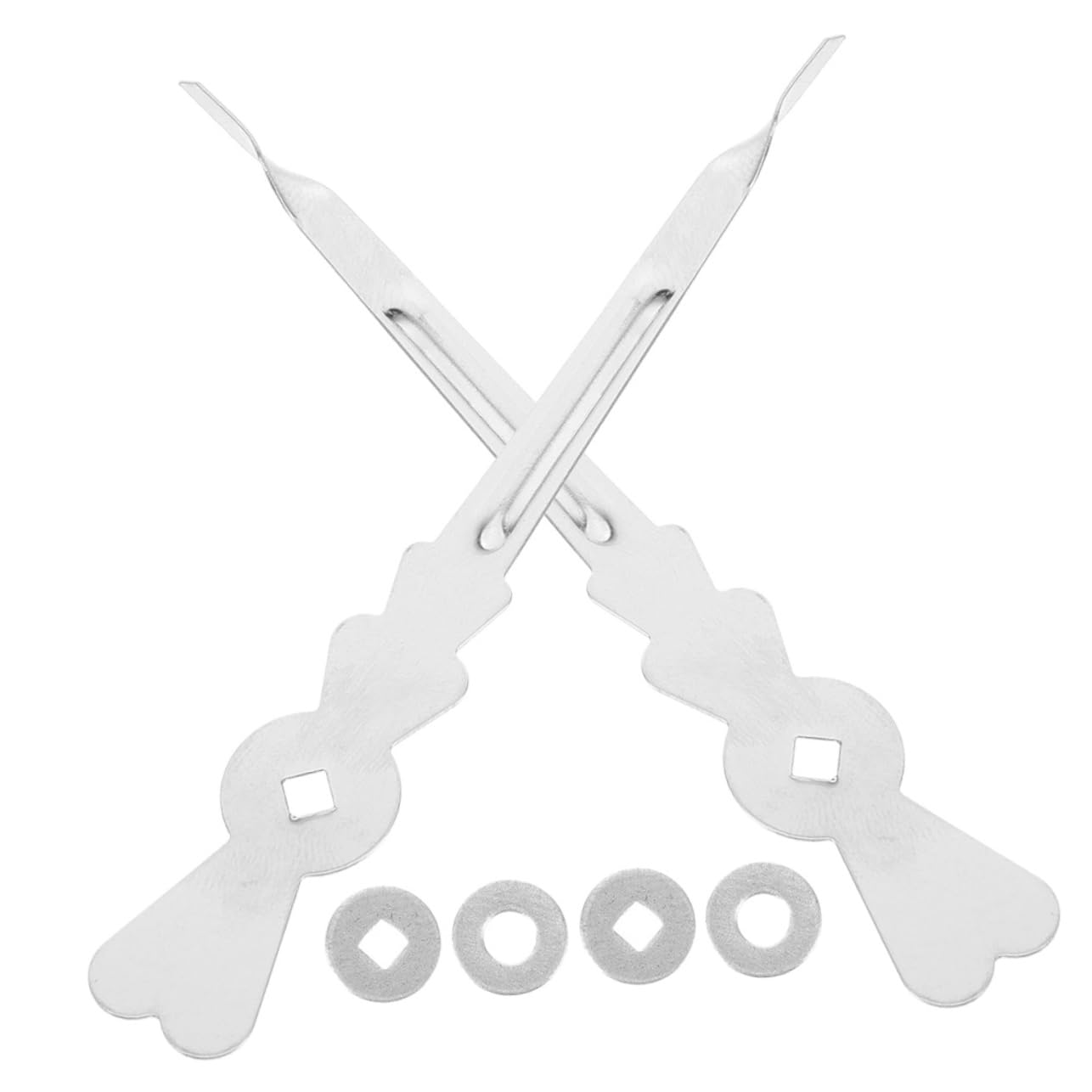 HONMEET 2 Pack Stainless Steel Scale Pointers for Weight Scales Replacement Parts for Kitchen