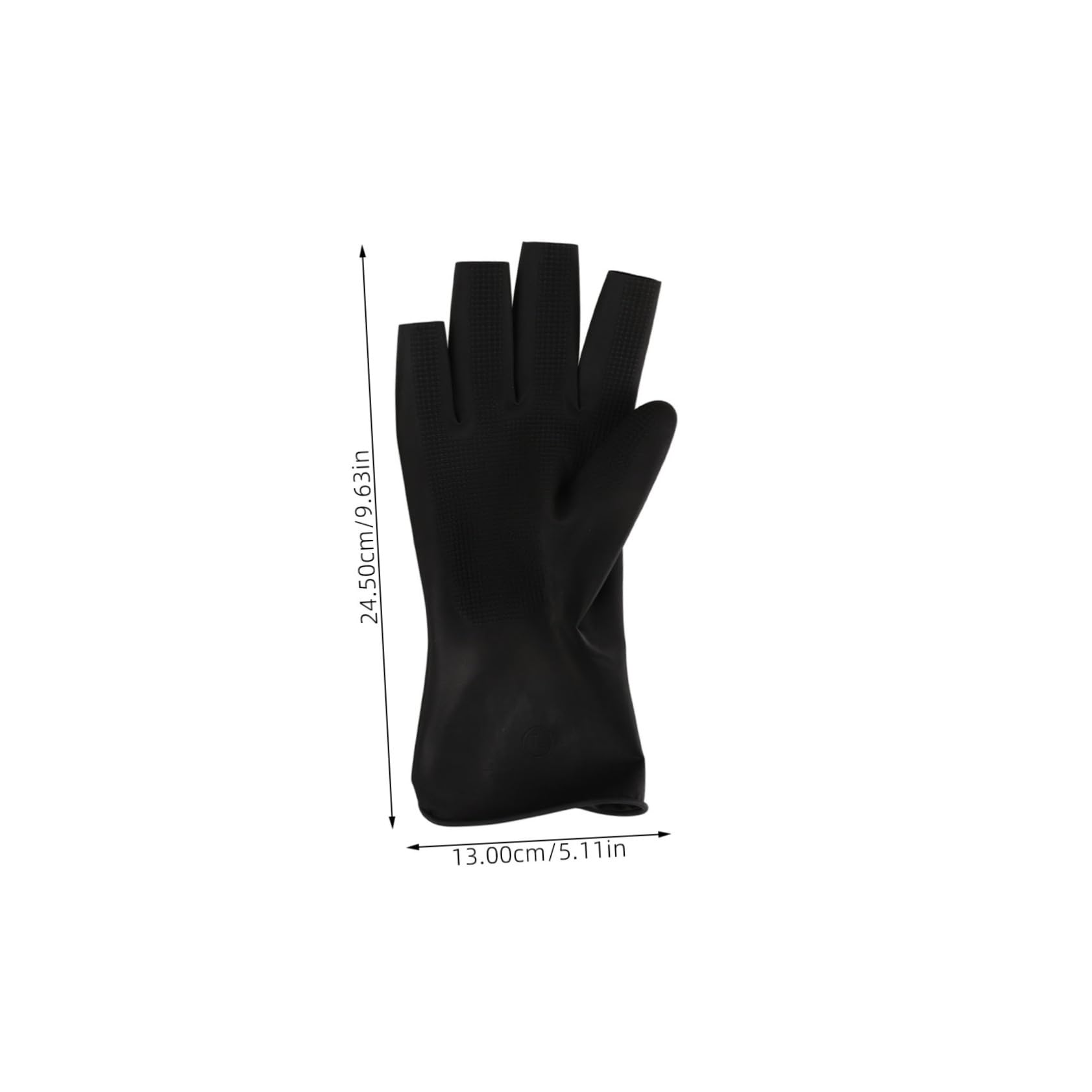 HAPINARY 1 Pair Water Proof Gloves Hair Dye Glove for Dye Hair Reusable Hair Wash Gloves