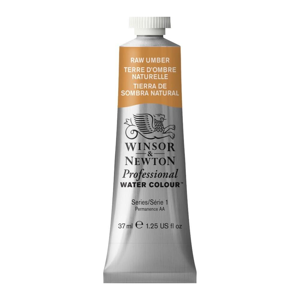 Winsor & Newton Professional Watercolour Paint Natural Iron Oxide 37ml Raw Umber