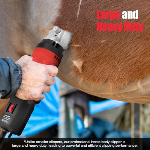 TAKEKIT Kit De Tosquiadeira Elétrica Profissional Para Animais, Para Cavalos, Equinos, Cabras, Pônei