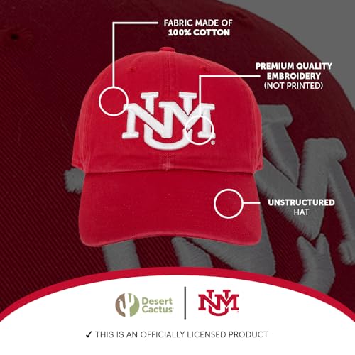 Desert Cactus Gorra de Béisbol University of New Mexico miniatura 4