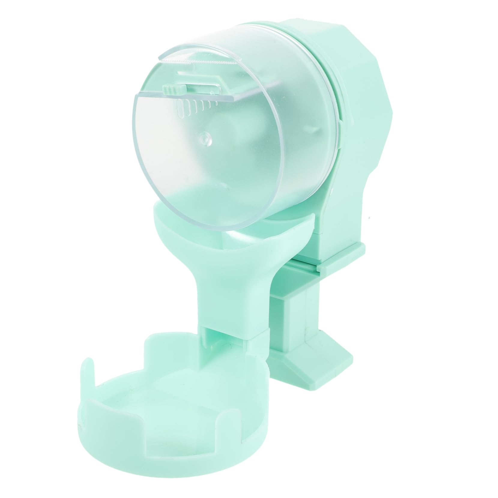 YARNOW Alimentación Automática para Reptiles Heno De Conejillo De Indias Alimentador Geco Alimento Comida De Gecko Crestado Comedero De Agua para Pollos Conejo Light Green El Plastico