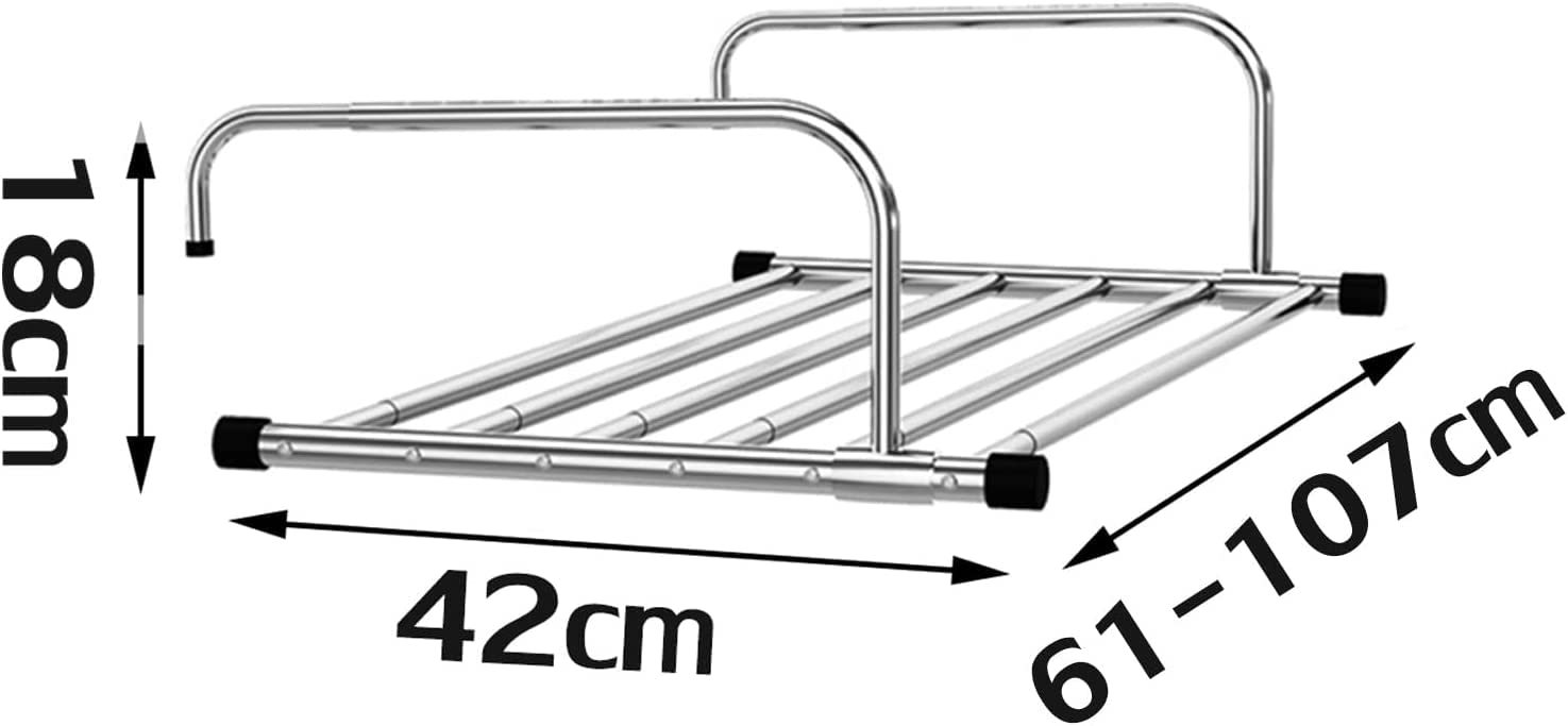 Buy Voilamart Clothes Airer 3 Tier Foldable Laundry Drying Clothes Rack Outdoor Indoor Heavy Duty Clothing Horse Garment Dryer Stand On Wheel - View #11