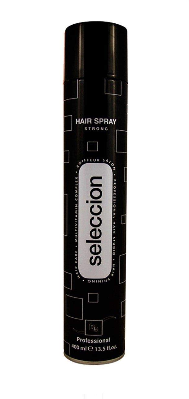 Seleccion Plus Hair Spray 400 ml Strong Siyah