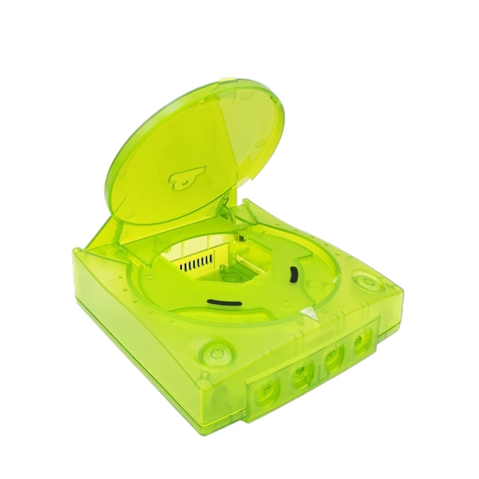 Guscio Di Plastica Di Ricambio Trasparente For Console For Videogiochi Retrò - Compatibile Con SEGA Dreamcast - Compatibile Con Bitfunx(TRN OR)
