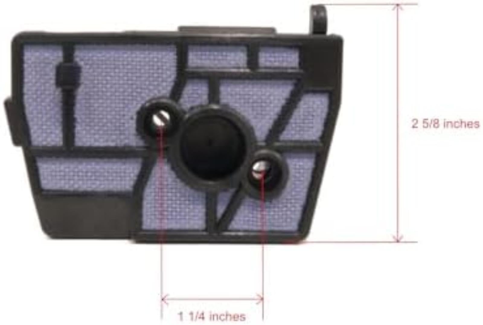 Filtro/limpiador de aire, para motosierras 028 Super Av Woodboss 1118 120 1615 filtro de aire para cortacésped