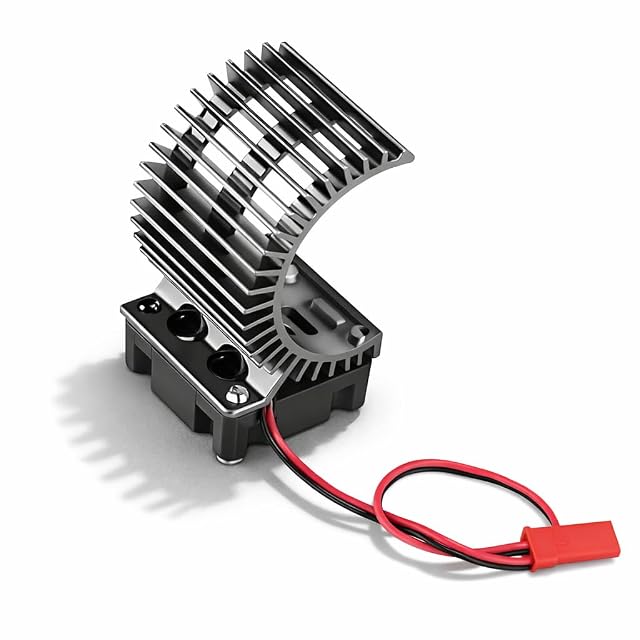 Disipador de Calor con Ventilador 5V, para Motor RC 540/550