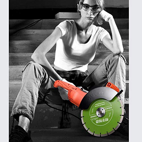 Toplionace 220V Große Winkelschleifer Multifunktionale Stoß Nutmaschine Betonwand Geschlitzte Stein Cutter 7,6cm 4300rpm – Bild 8