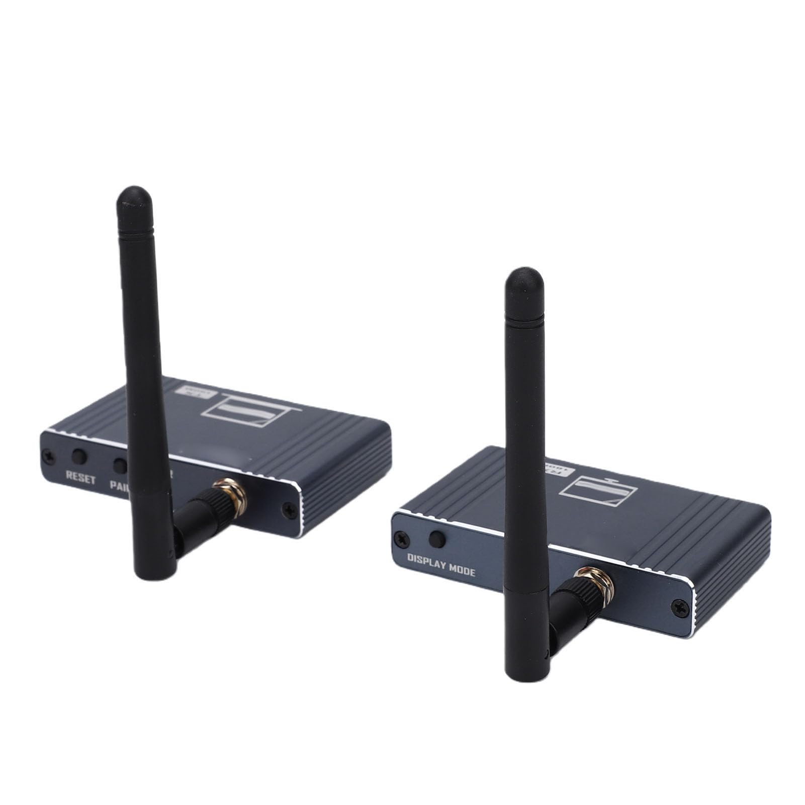 SENECESLI Zestaw Bezprzewodowego Przedłużacza HD, Bezprzewodowy Nadajnik-odbiornik HDMI do Strumieniowego Przesyłania Wideo HD, 1080P Przy 60 Hz, Plug and Play, Obsługa Dwuzakresowego 2.4G