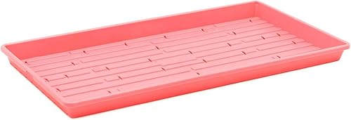 Miniatura 6 de Bootstrap Farmer Microgreen 1020 - Bandejas blancas, paquete de 10 unidades, extra fuerte con agujeros, bandeja de semillas poco profundas para