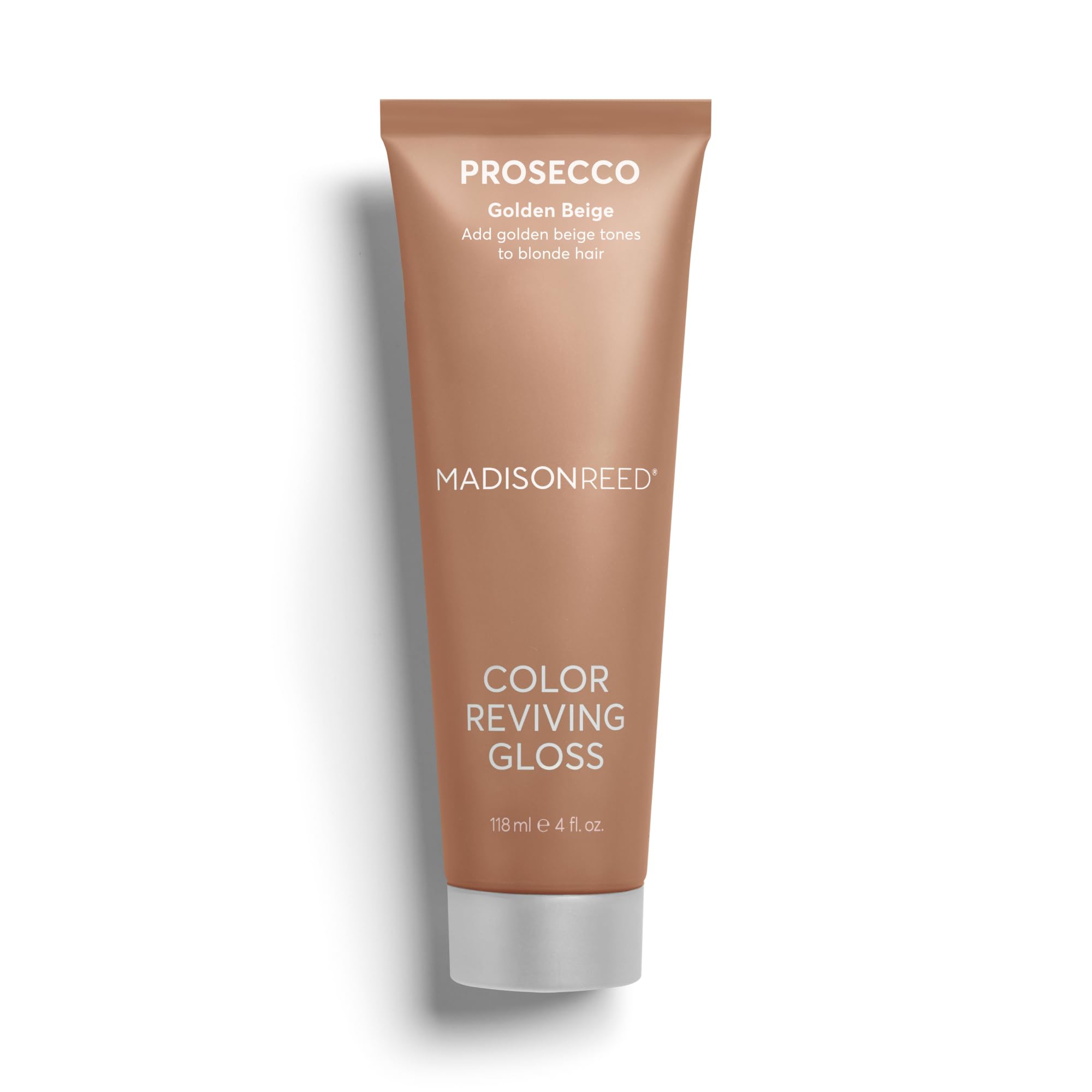 Madison Reed Color Reviving Gloss, Prosecco - Golden Blonde, Semi-Permanent Hair Dye, Enhances Hair Color & Corrects Tone, Adds Brilliant Shine, Keratin & Argan Oil, 4 Fl Oz (118 mL)