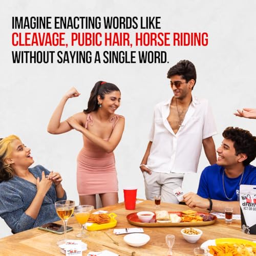 Image of Dring Dramadol - Act or Get Sloshed (150 Cards | Multicolur) - The Wildest House Party Game of India for Adults | Super Fun Card Game for Friends | Perfect for Birthday, Bachelor & Gifts for Friends |
