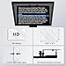 GEIMRSY 14-inch Camera Teleprompter with Adjustable Glass Frame with HD Glass, Compatible with iPad 14-inch or Smaller, Aluminium Construction