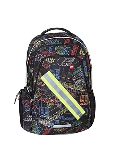 Lego Playroom Zero Ecológica Mochila Escolar, 46 cm, 23 litros, Multicolor | Ya disponible en tu tienda friki favorita! En mundofriki.es!