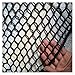 Garden Net Knotless Soccer Backstop, Sports Practice Barrier, Netting, Balcony Protection Safe(1Mx5M,Black 10cm Cell)