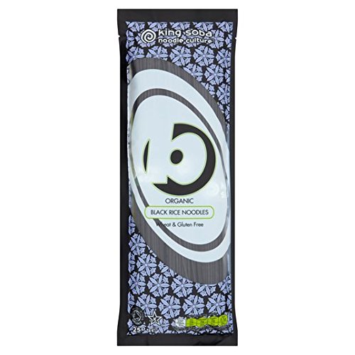 Rey Soba Fideos de arroz negro 250g
