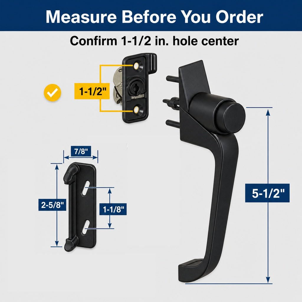 Black Push Button Latch - Secure Your Doors -5 Black Push Button Latch - Secure Your Doors -5