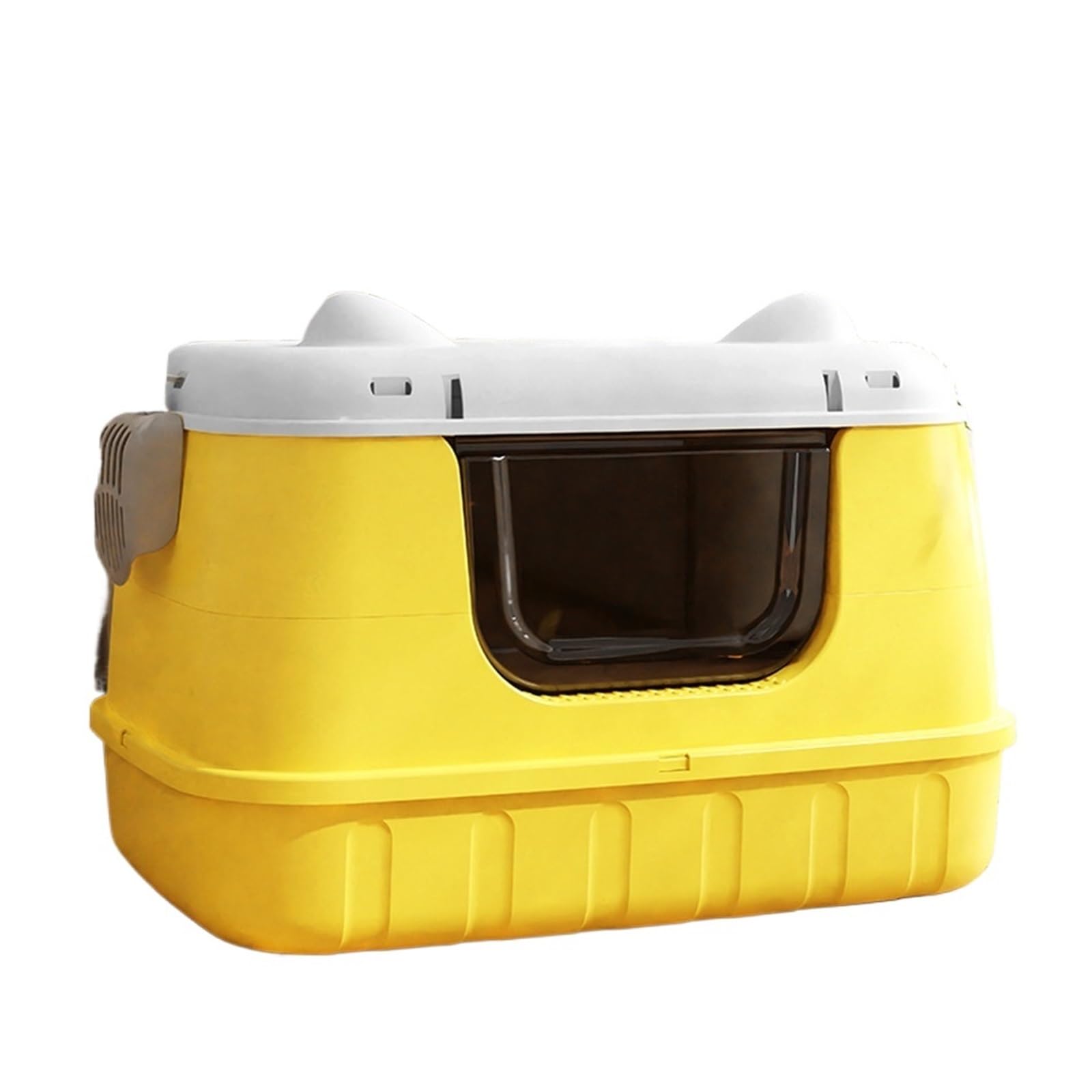 Para varios gatos, control de olores Caja de arena for gatos Caja de arena for gatos completamente cerrada Inodoro for gatos con aislamiento de olores y antisalpicaduras Caja de arena for gatos extrag