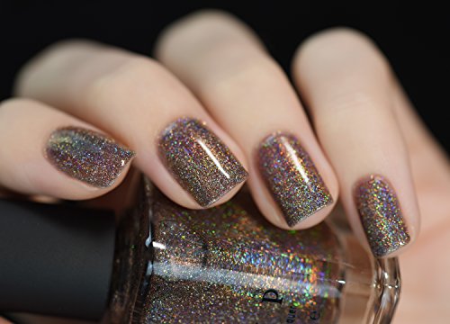 Image of ILNP Mona Lisa - Mocha Brown Ultra Holographic Nail Polish