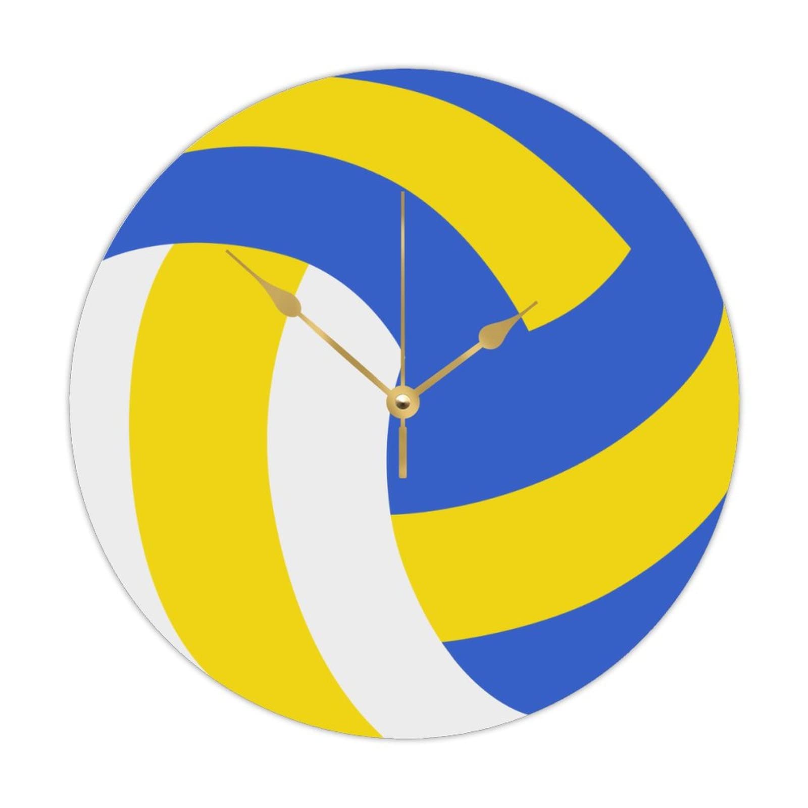 Horloge murale ronde en bois lisible pour ne plus rater l heure