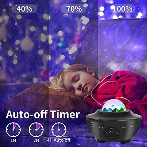 Galaxy Projector Star Night Light Projector,With Smart App/Remote Control,Voice Control/Timer,Bluetooth Music Speaker,Starry Light Projector For Baby Kids Adults Bedroom Decoration/Home Theater/Party #TOP2