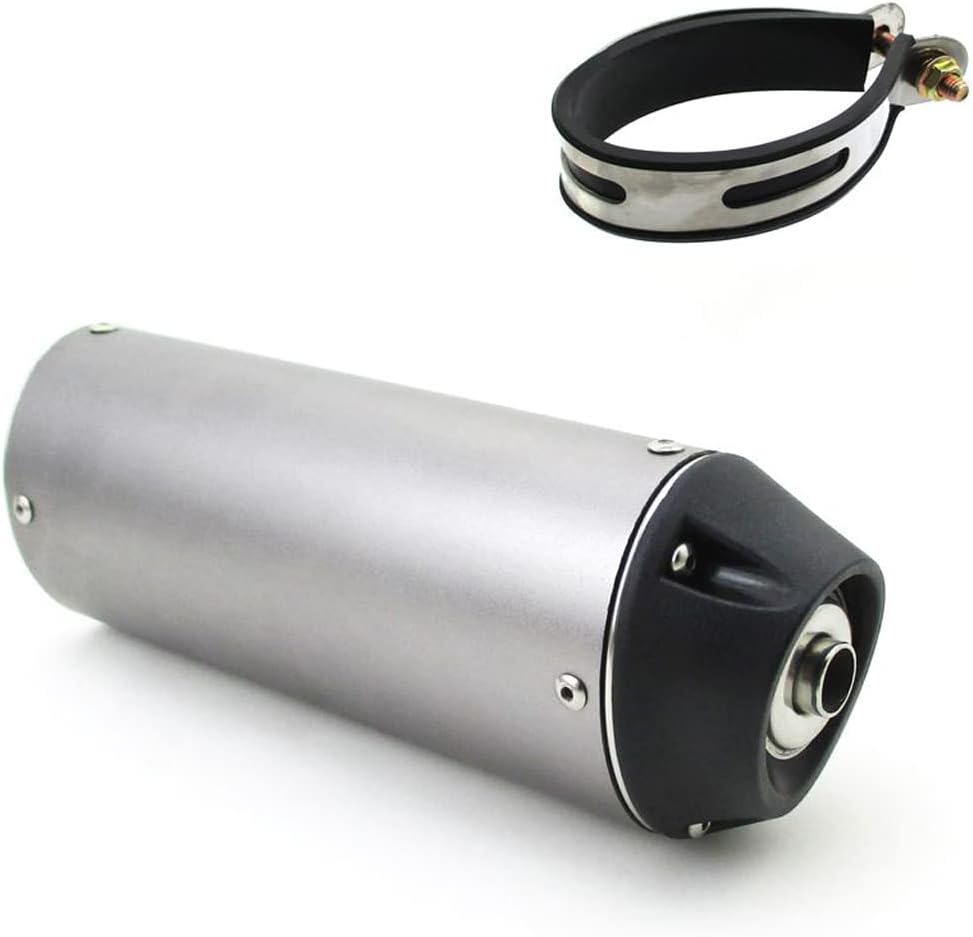 TC-Motor 38mm Mute Silence Quiet Exhaust Muffler For 125cc 140cc 150cc 160cc Pit Dirt Bike
